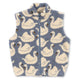 Konges Slojd Kinder-Fleece-Weste Joddy Teddy Swan
