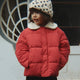 Konges Slojd Kinder Winterjacke mit Kragen Alpi Cardinal