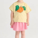 Bobo Choses Kinder Kurzarm-T-Shirt Tangerine