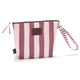 La Millou Wasserdichte Kosmetiktasche Stripes Pink XL