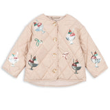 Konges Slojd Steppjacke für Mädchen Flora Sequin Gelato
