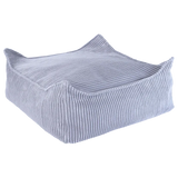 Wigiwama Square Baby Pouffe Ottoman Blueberry Blue
