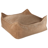 Wigiwama Square Baby Pouffe Ottoman Toffee