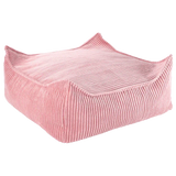 Wigiwama Square Baby Pouffe Ottoman Pink Mousse