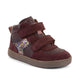 Froddo Barfußschuhe für Kinder, High-Tops, Loop Red