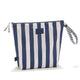 La Millou Wasserdichte Kosmetiktasche XL STRIPES NAVY