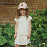 Konges Slojd Kinder-Poloshirt Florita OCS Antik weiß