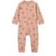 Liewood Einteiliger Kinderpyjama „Birk Grow Printed Bows“ / Pale Tuscany